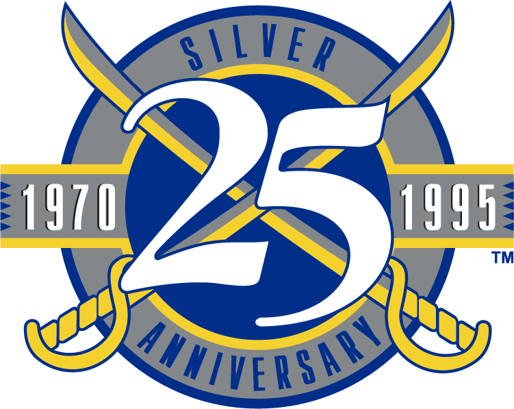 Buffalo Sabres 1995 Anniversary Logo DIY iron on transfer (heat transfer)